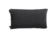 The NEMO Equipment Fillo™ Wide Camping Pillow, featuring a rectangular dark gray design with a subtle textured pattern and cushioned surface, is displayed on a white background.